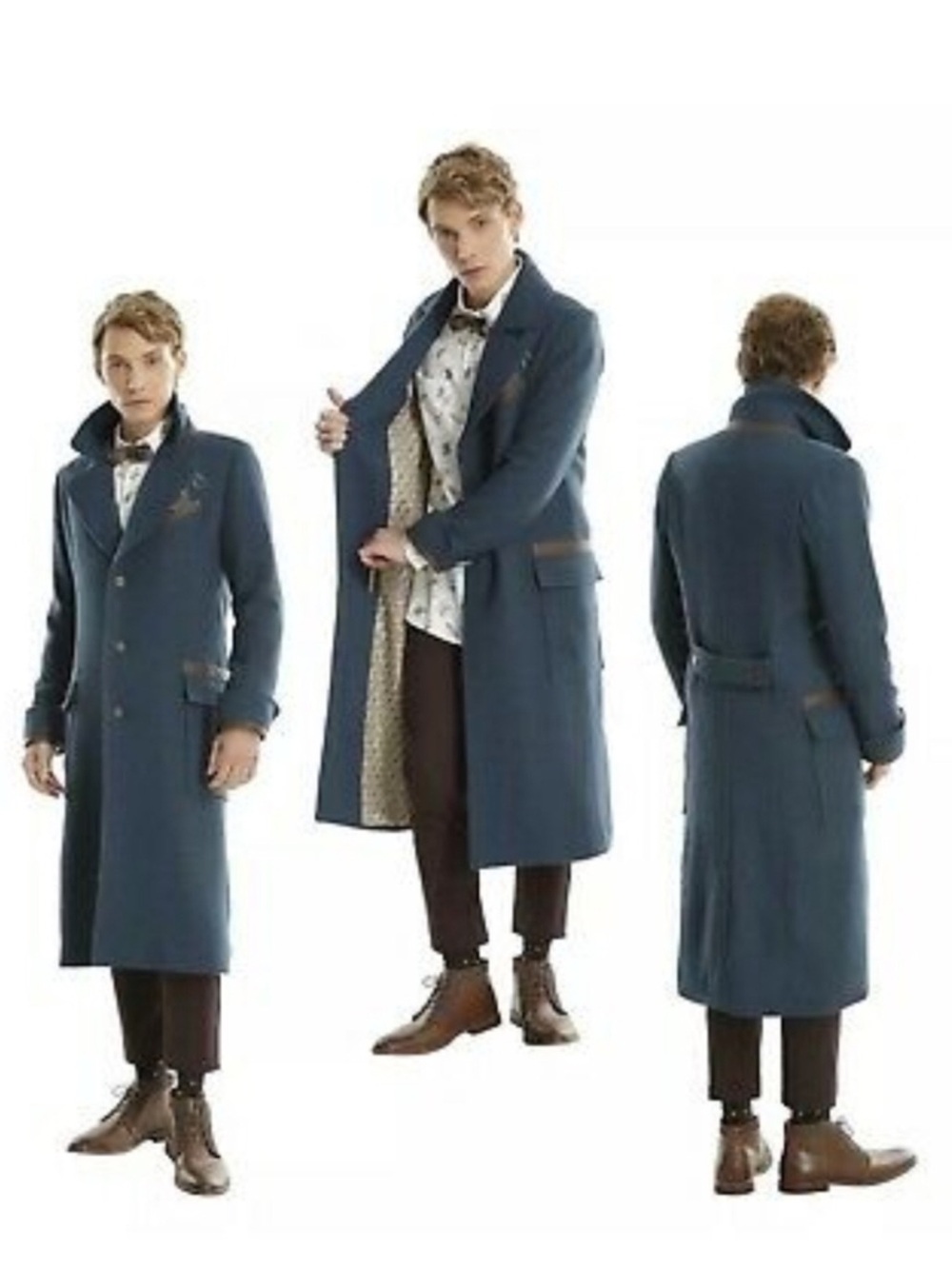 Hot Topic Limited Edition Fantastic Beasts Scamander Long Coat M